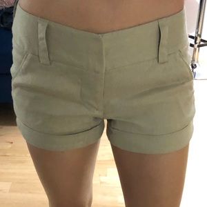 Alice + Olivia linen shorts